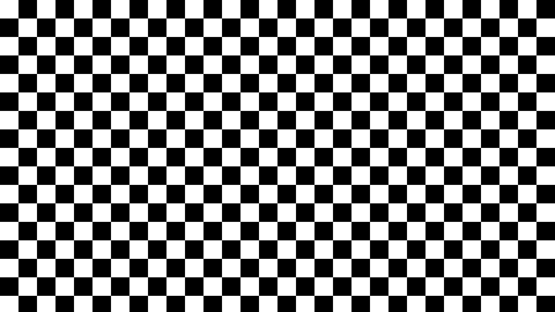 A fine black and white checkerboard filling the frame
